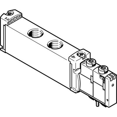 Festo Pneumatic Solenoid Valve -, 8004883 [VUVG-S18-P53E-ZT-G14-1T1L]; 278-6050