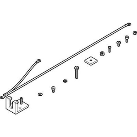 Festo CAFC Mounting Kit, 572257 [CAFC-X1-BE]; 278-6343