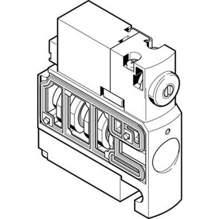 Festo Pneumatic Solenoid Valve -, 527567 [CPVSC1-M1H-N-P]; 278-6433