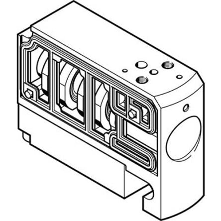 Festo CPVSC1 Pneumatic Valve, 548901 [CPVSC1-M-M5]; 278-6573