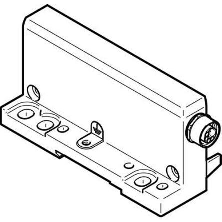 Festo CPX End Plate, 576314 [CPX-EPL-EV-X]; 278-6662
