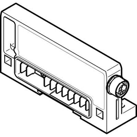 Festo CPX End Plate, 576313 [CPX-EPR-EV-X]; 278-6664
