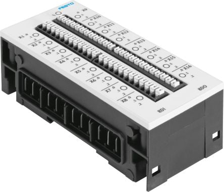 Festo CPX Input/Output Module, 572607 [CPX-L-8DE-8DA-16-KL-3POL]; 278-6690