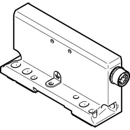 Festo CPX End Plate, 576317 [CPX-M-EPL-EV-X]; 278-6702