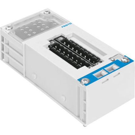 Festo CPX Manifold Block, 565703 [CPX-P-AB-2XKL-8POL-8DE-N-IS]; 278-6721