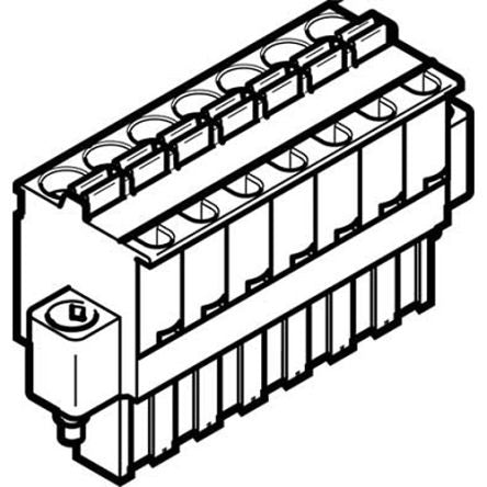 Festo NECU Terminal Strip, 576319 [NECU-L3G7-C1]; 278-6810