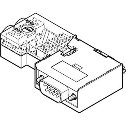 Festo NECU Plug, 574589 [NECU-S1W9-C2-APB]; 278-6819