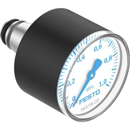 Festo 10 mm Pressure Gauge 10bar 26mm Outside Diameter [PAGN-26-1M-P10]; 278-6842