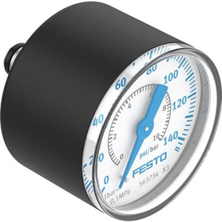 Festo 10 mm Pressure Gauge 10bar 40mm Outside Diameter [PAGN-40-145P-P10]; 278-6845
