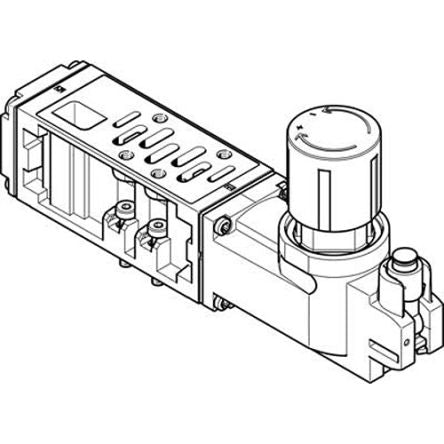 Festo VABF Regulator Plate, 555759 [VABF-S1-2-R2C2-C-6]; 278-6874
