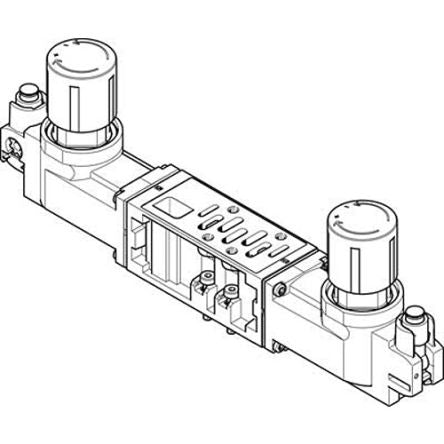 Festo VABF Regulator Plate, 555766 [VABF-S1-2-R5C2-C-10]; 278-6878