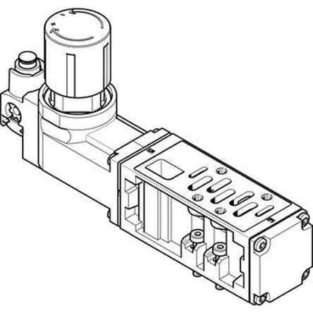 Festo VABF Regulator Plate, 555770 [VABF-S1-2-R7C2-C-10]; 278-6883