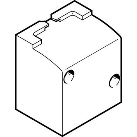 Festo VABF Connection Plate, 555703 [VABF-S2-2-A1G2-N12]; 278-6907