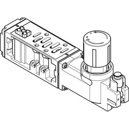 Festo VABF Regulator Plate, 555781 [VABF-S2-2-R6C2-C-6]; 278-6925