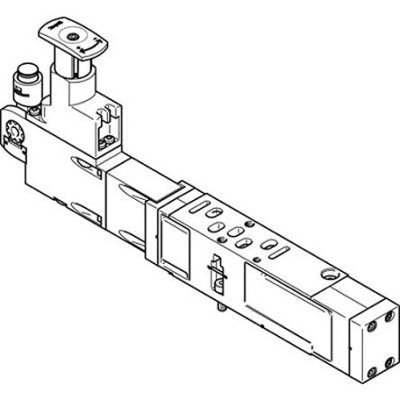 Festo VABF Regulator Plate, 560766 [VABF-S4-1-R2C2-C-6E]; 278-6935