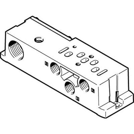 Festo VABS Sub Base, 539726 [VABS-S4-1S-N14-K2]; 278-6993