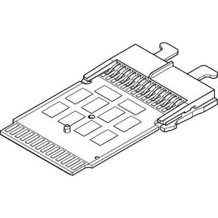 Festo VMPA1 Manifold Block, 537994 [VMPA1-MPM-EV-AB-8]; 278-7188