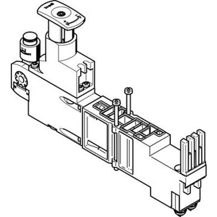 Festo VMPA Regulator Plate, 543348 [VMPA2-B8-R7C2-C-10]; 278-7207