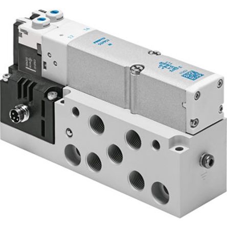 Festo Pneumatic Solenoid Valve -, 537977 [VMPA2-M1H-K-S-G1/8-PI]; 278-7263