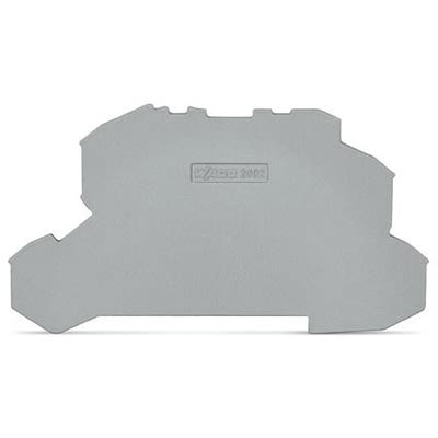 WAGO TOPJOB S Series End and Intermediate Plate for Use with DIN Rail Terminal Block, ATEX, IECEx [2002-2691]; 278-7521
