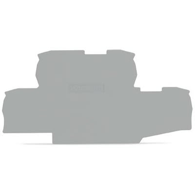 WAGO TOPJOB S Series End Plate for Use with DIN Rail Terminal Block [2002-2791]; 278-7524