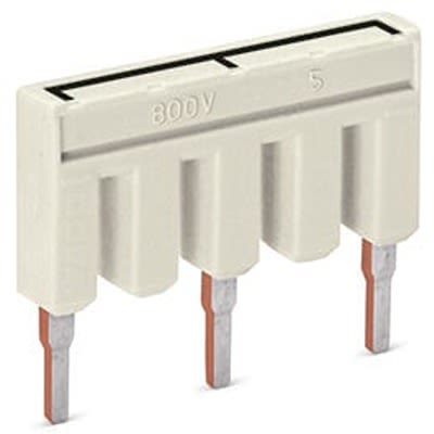 WAGO TOPJOB S Series Star Point Jumper for Use with DIN Rail Terminal Block, 25A [2002-405/011-000]; 278-7585