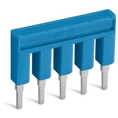 WAGO TOPJOB S Series Jumper for Use with DIN Rail Terminal Block, 25A [2002-408/000-006]; 278-7594