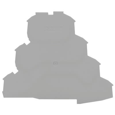 WAGO TOPJOB S Series End and Intermediate Plate for Use with DIN Rail Terminal Block, IECEx [2002-4191]; 278-7609