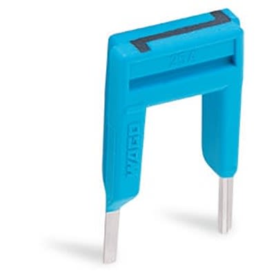 WAGO TOPJOB S Series Continuous Jumper for Use with DIN Rail Terminal Block, 25A [2002-423/000-006]; 278-7612