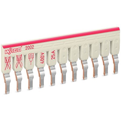 WAGO TOPJOB S Series Staggered Jumper for Use with DIN Rail Terminal Block, 25A [2002-481]; 278-7626