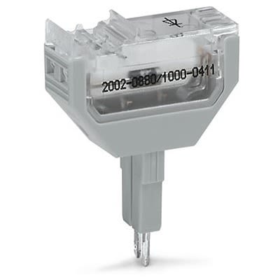 WAGO TOPJOB S Series Component Plug for Use with DIN Rail Terminal Block, 500mA [2002-880/1000-411]; 278-7693