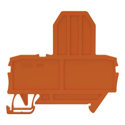 WAGO TOPJOB S Series End Plate for Use with DIN Rail Terminal Block [2002-992]; 278-7700