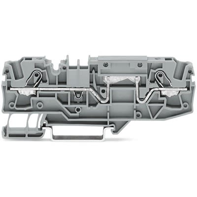 WAGO 2006-1601 TOPJOB S Series Grey, 6mm², 1-Level, Push In Termination, CSA [2006-1601]; 278-7790