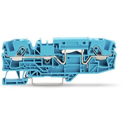 WAGO 2006-1604 TOPJOB S Series Blue, 6mm², 1-Level, Push In Termination, CSA [2006-1604]; 278-7793