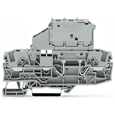 WAGO 2006-1611/1000-541 TOPJOB S Series Grey, 6mm², 1-Level, Push In Termination, Fused, CSA [2006-1611/1000-541]; 278-7796