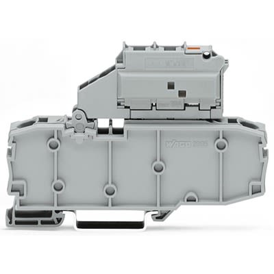 WAGO 2006-1631/1099-541 TOPJOB S Series Grey, 6mm², 1-Level, Push In Termination, Fused, CSA [2006-1631/1099-541]; 278-7811