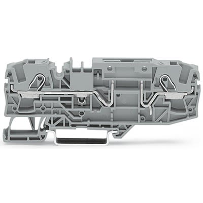 WAGO 2006-1661 TOPJOB S Series Grey, 6mm², 1-Level, Push In Termination, CSA [2006-1661]; 278-7814