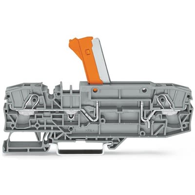 WAGO 2006-8671 TOPJOB S Series Grey, 6mm², 1-Level, Push In Termination, CSA [2006-8671]; 278-7856