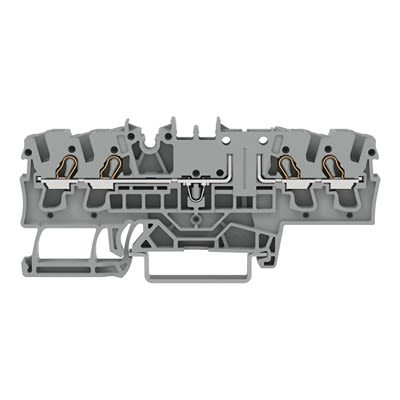 WAGO 2002-1861 TOPJOB S Series Grey, 2.5mm², 1-Level, Push In Termination, ATEX, CSA, IECEx [2002-1861]; 278-8202