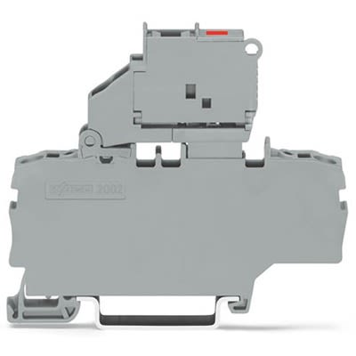 WAGO 2002-1911/1000-541 TOPJOB S Series Grey, 2.5mm², 1-Level, Push In Termination, Fused, ATEX, CSA, IECEx [2002-1911/1000-541]; 278-8213