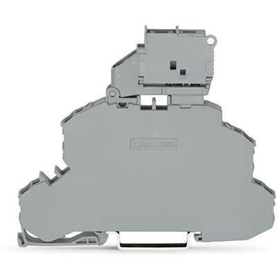 WAGO 2002-2611 TOPJOB S Series Grey, 2.5mm², 2-Level, Push In Termination, Fused, ATEX, CSA, IECEx [2002-2611]; 278-8309