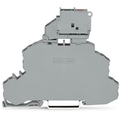 WAGO 2002-2611/1000-541 TOPJOB S Series Grey, 2.5mm², 2-Level, Push In Termination, Fused, ATEX, CSA, IECEx [2002-2611/1000-541]; 278-8310