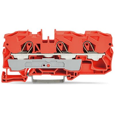 WAGO 2010-1302 TOPJOB S Series Orange, 10mm², 1-Level, Push In Termination, ATEX, CSA, IECEx [2010-1302]; 278-8330