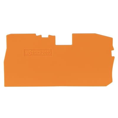 WAGO TOPJOB S Series End Plate for Use with DIN Rail Terminal Block [2010-7192]; 278-8340