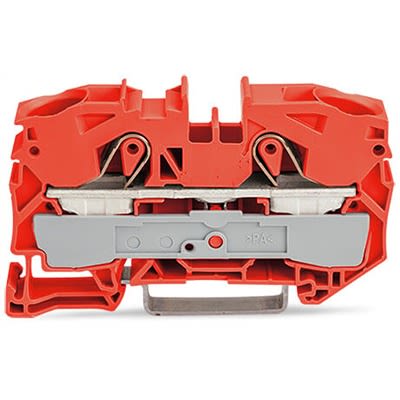 WAGO 2016-1202 TOPJOB S Series Orange, 16mm², 1-Level, Push In Termination, ATEX, CSA, IECEx [2016-1202]; 278-8344