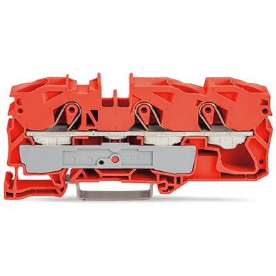 WAGO 2016-1302 TOPJOB S Series Orange, 16mm², 1-Level, Push In Termination, ATEX, CSA, IECEx [2016-1302]; 278-8348