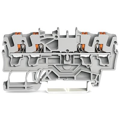 WAGO 2202-1403 TOPJOB S Series Red, 2.5mm², 1-Level, Push In Termination, ATEX, CSA, IECEx [2202-1403]; 278-8419