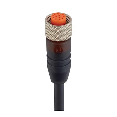 Lumberg Automation Straight Female 12 way M12 to Sensor Actuator Cable, 2m [105729]; 278-8514