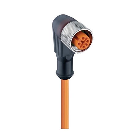 Lumberg Automation Right Angle Female 4 way M12 to Sensor Actuator Cable, 2m [11436]; 278-8520