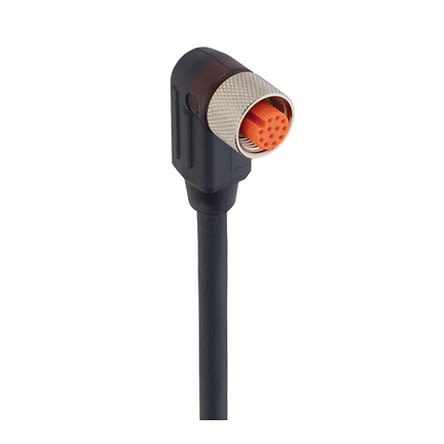 Lumberg Automation Right Angle Female 12 way M12 to Sensor Actuator Cable, 5m [934627009 RKWT 12-346/5 M]; 278-8552